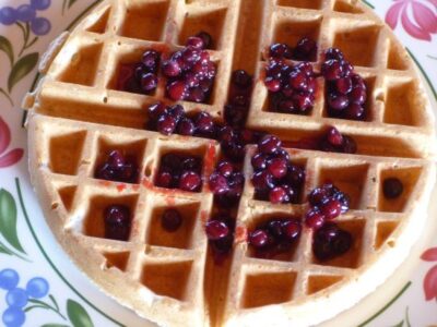 Berry Season Means Great Toppings for Sourdough Waffles Image